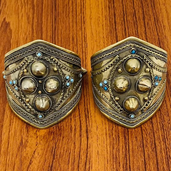 Single Rustic Pure Vintage Gypsy Boho Cuff,Tribal Statement Cuff - Picture 7 of 10